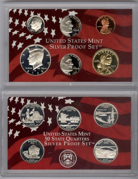 2005 Silver Proof Set