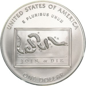 2006 Benjamin Franklin Scientist Silver Dollar Reverse
