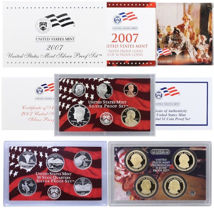 2007 Silver Proof Set