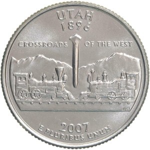 2007 Utah Quarter