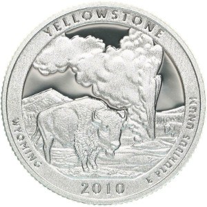2010 Yellowstone Quarter