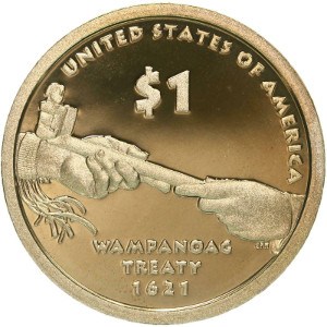 2011 Sacagawea Dollar Coin Reverse