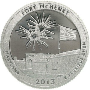 2013 Fort McHenry Quarter