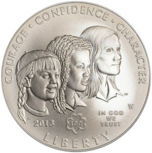 2013 Girl Scouts of the USA Centennial Silver Dollar