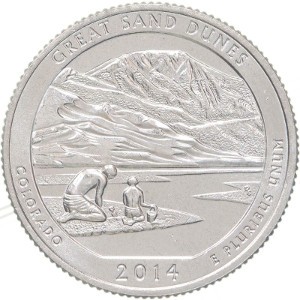 2014 Great Sand Dunes Quarter