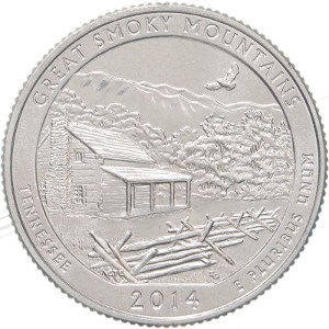 2014 Great Smoky Mountains Quarter