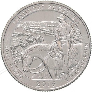 2016 Theodore Roosevelt Quarter