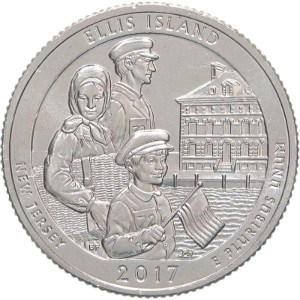 2017 Ellis Island Quarter