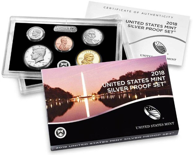2018 Silver Proof Set