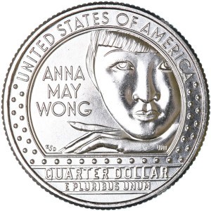 2022 Anna May Wong Quarter