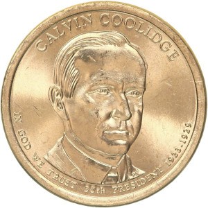 Calvin Coolidge Dollar Coin