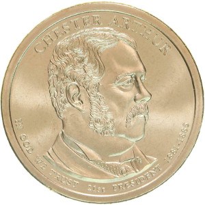 Chester Arthur Dollar Coin