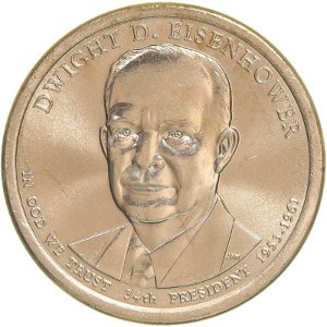 Dwight D. Eisenhower Dollar Coin