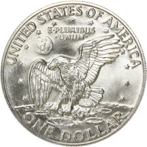 Eisenhower Silver Dollar Reverse