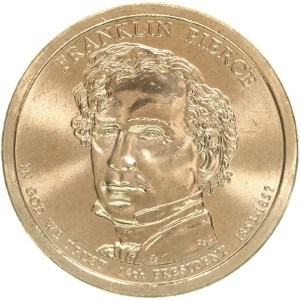 Franklin Pierce Dollar Coin