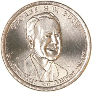 George H. W. Bush Dollar Coin