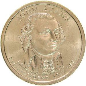 John Adams Dollar Coin