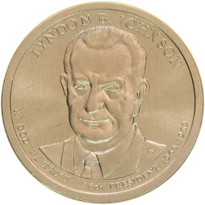 Lyndon B. Johnson Dollar Coin