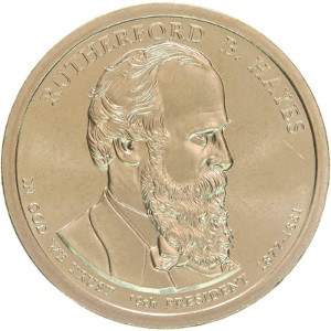 Rutherford B. Hayes Dollar Coin