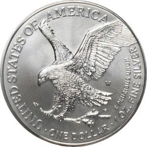 Silver Eagle Type 2 Reverse