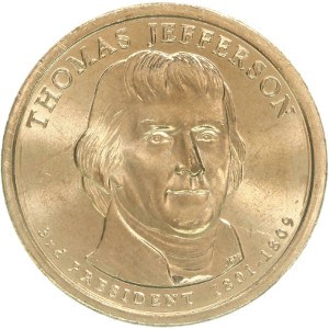 Thomas Jefferson Dollar Coin