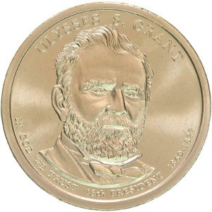 Monedas de dólar de Ulysses S. Grant