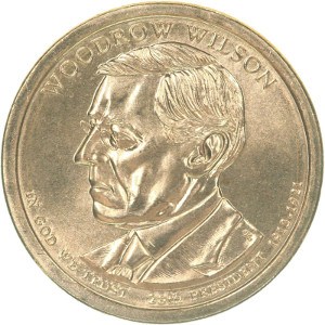 Woodrow Wilson Dollar Coin